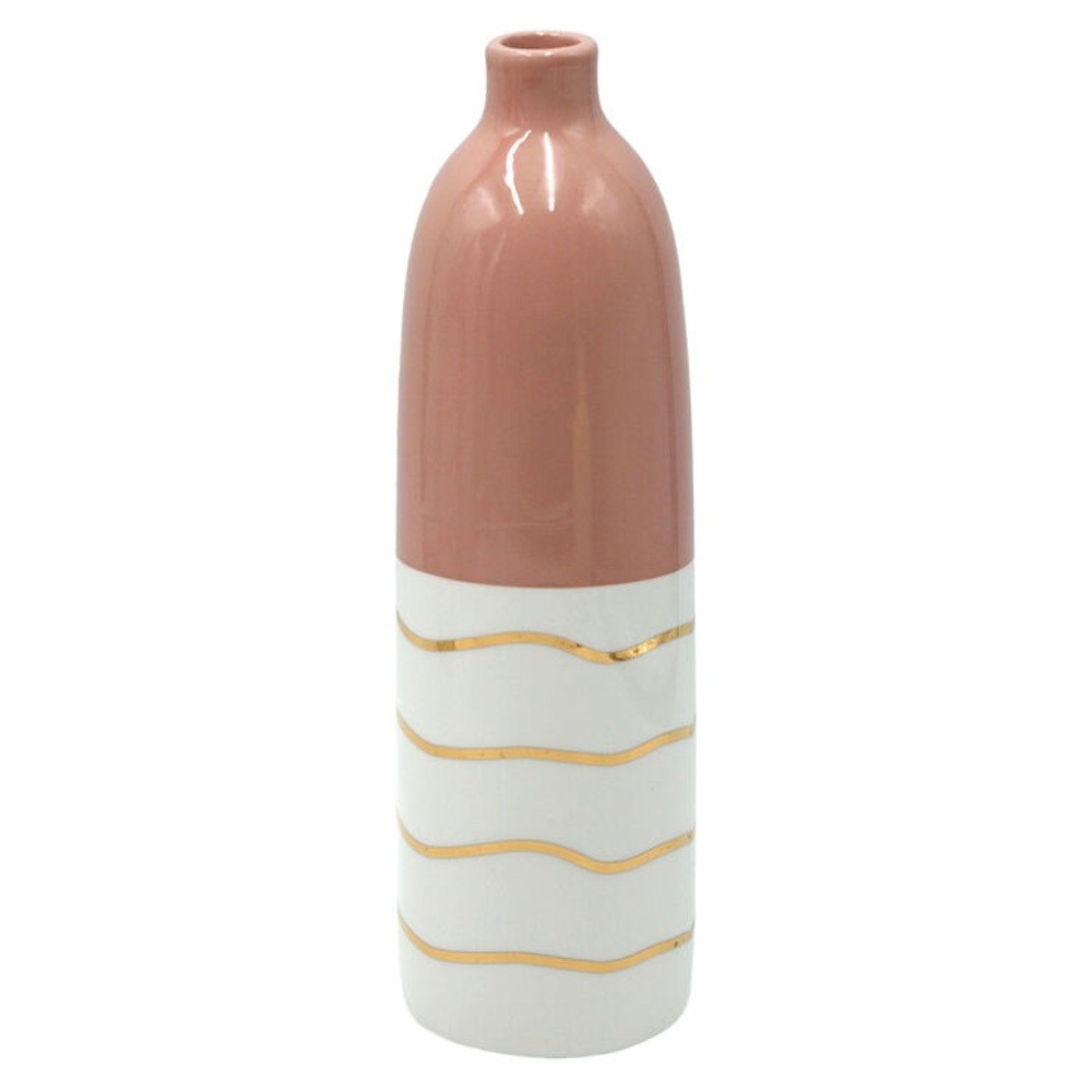10” ceramic vase